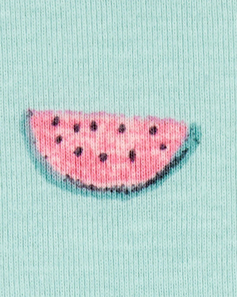 Carter's Toddler 4-Piece Watermelon Print 100% Snug Fit Cotton Pyjamas