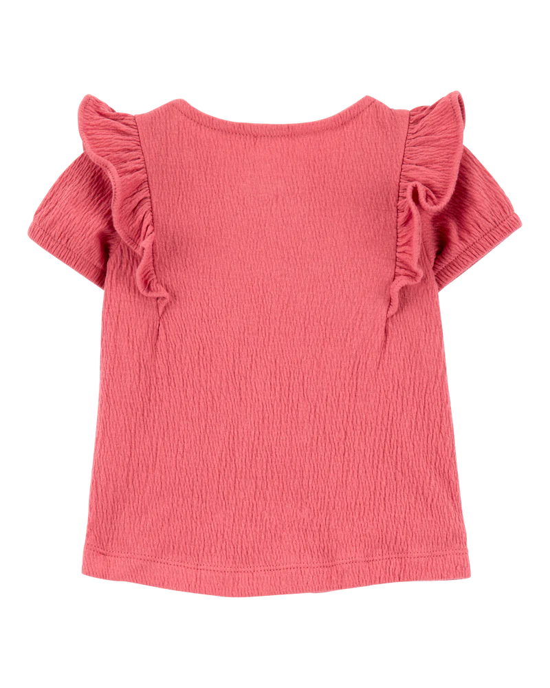 Carter's Baby 3-Piece Gauze Button-Front Top & Short Set