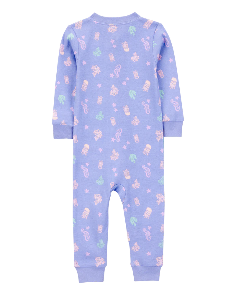 Carter's Baby 1-Piece Jellyfish 100% Snug Fit Cotton Footless Pyjamas