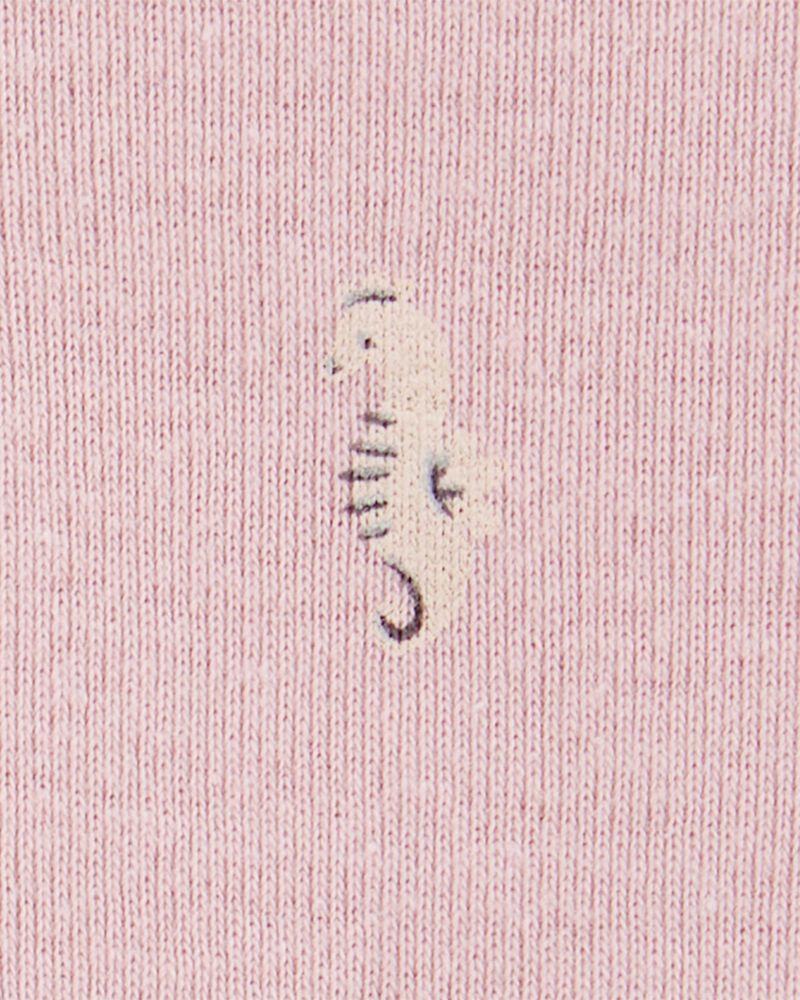 Carter's Baby 5-Pack Seahorse Short-Sleeve Bodysuits