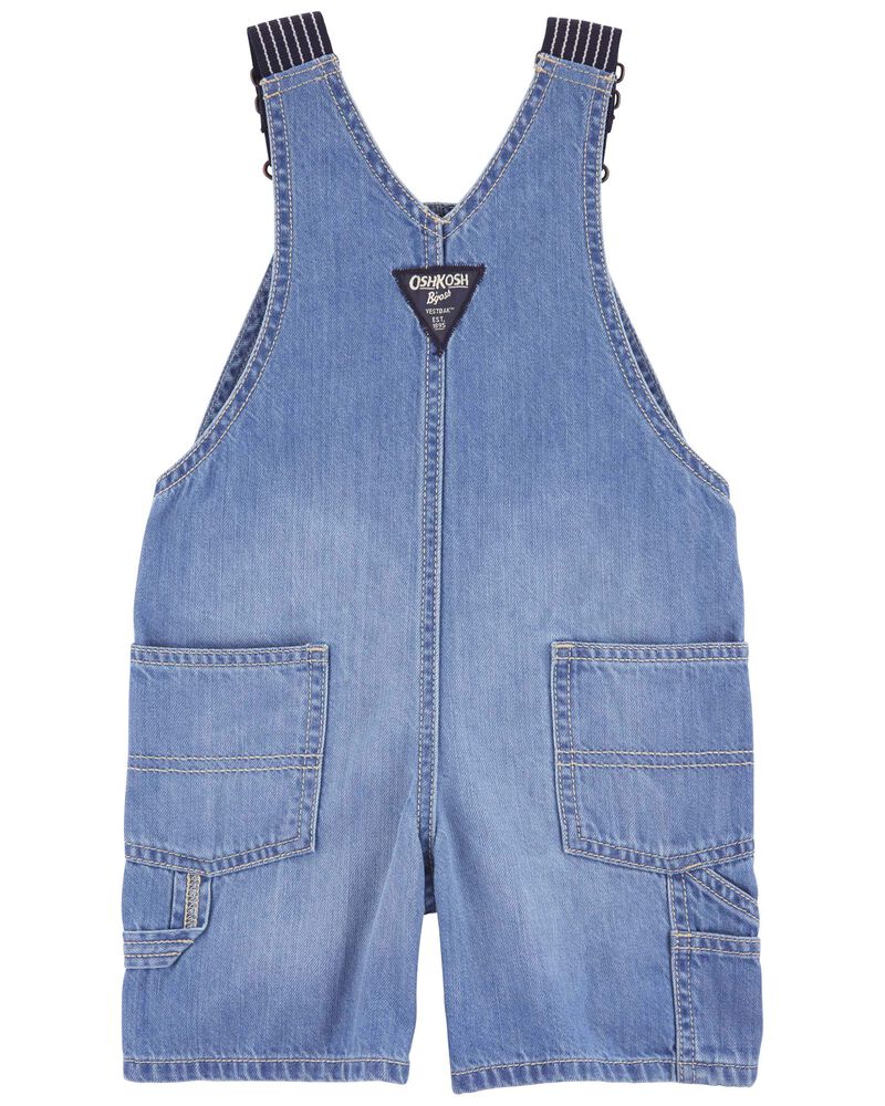 Oshkosh Denim Shortalls: Hickory Stripe Strap Remix