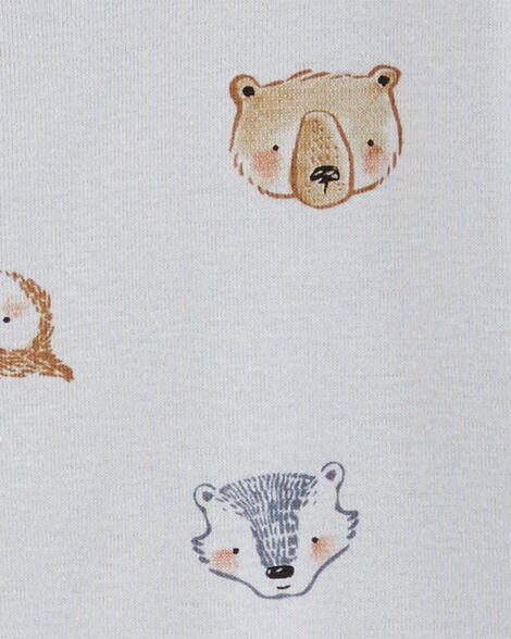 Carter's Toddler 1-Piece Animals 100% Snug Fit Cotton Footie Pajamas