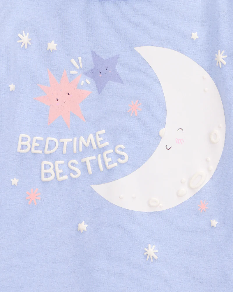 Carter's Baby 4-Piece Moon 100% Snug Fit Cotton Pyjamas