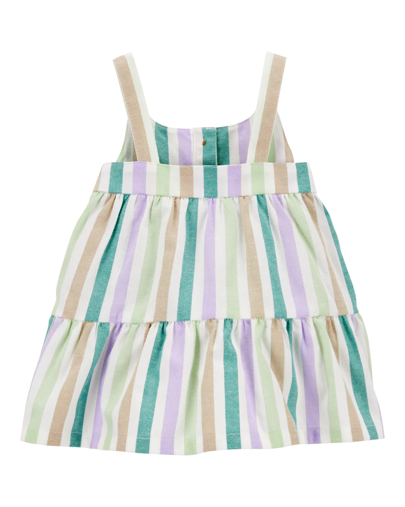Carter's Baby Tiered Striped Dress
