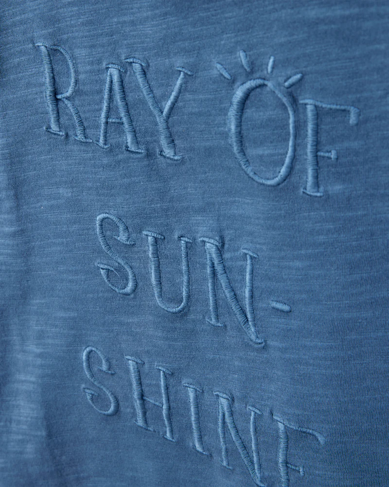 Carter's Toddler Sun Short-Sleeve Tee with  Pull-On French Terry Shorts