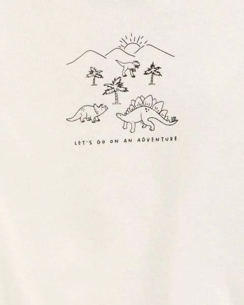 Carter's Baby 5-Pack Dino Short-Sleeve Bodysuits