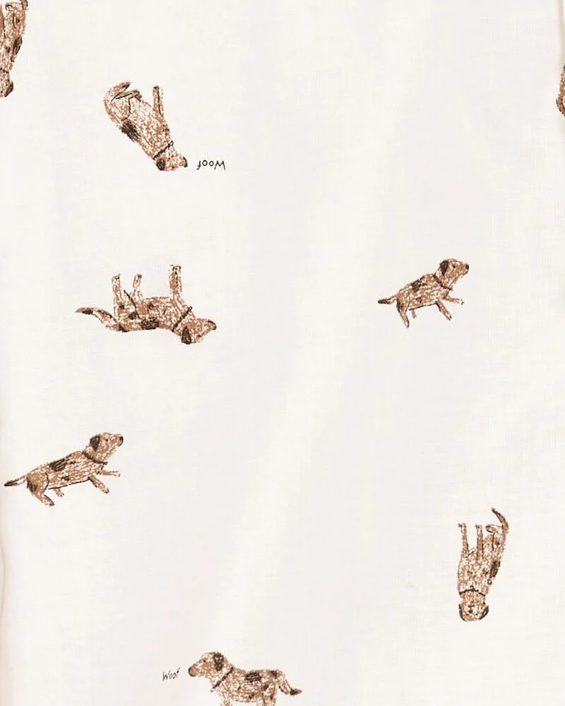 Carter's Baby 2-Piece Dog Button-Down Shirt Outfit Set