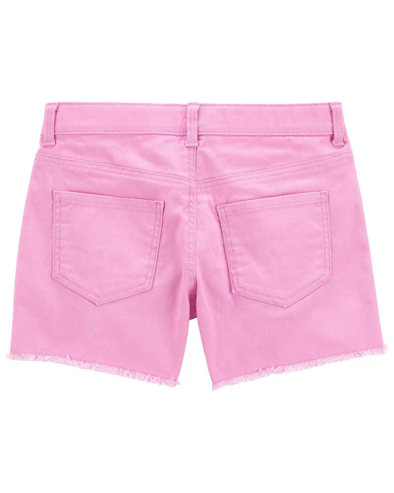 Oshkosh Kid Raw Hem Denim Shorts