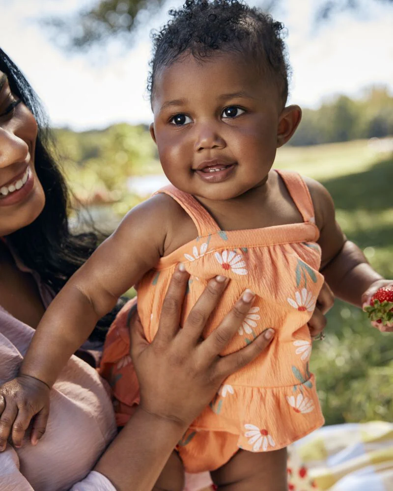Carter's Baby 3-Piece Floral Little Short Set