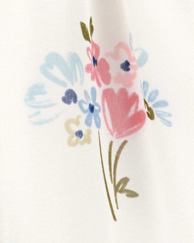 Carter's Toddler Floral Short-Sleeve Dress