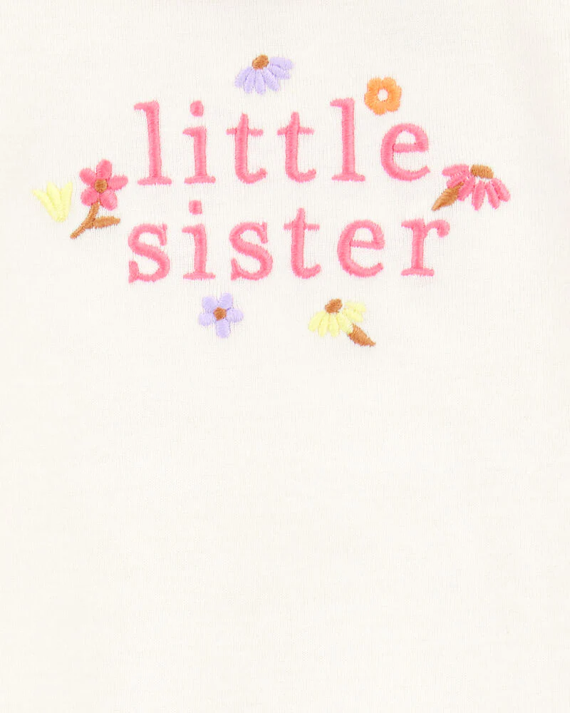 Carter's Baby 2-Piece Little Sister Bodysuit Pant Set