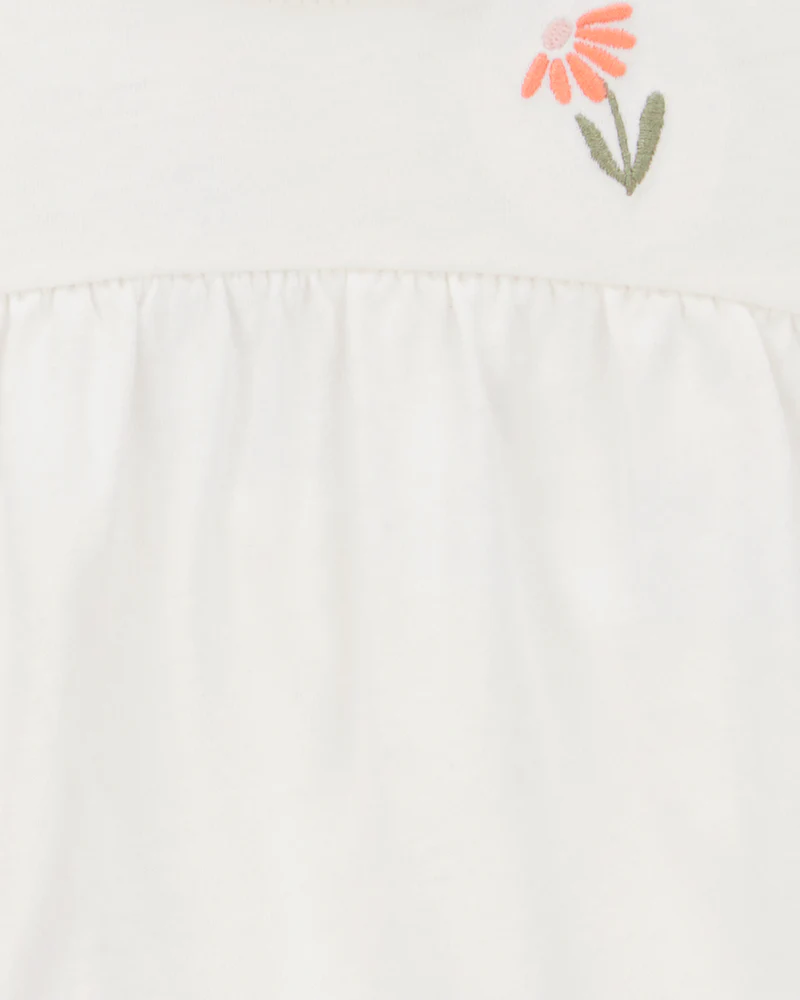 Carter's Baby 2-Piece Floral Peplum Bodysuit Pant Set