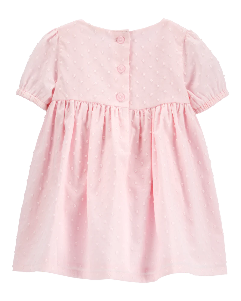 Oshkosh Baby Textured Babydoll Dress