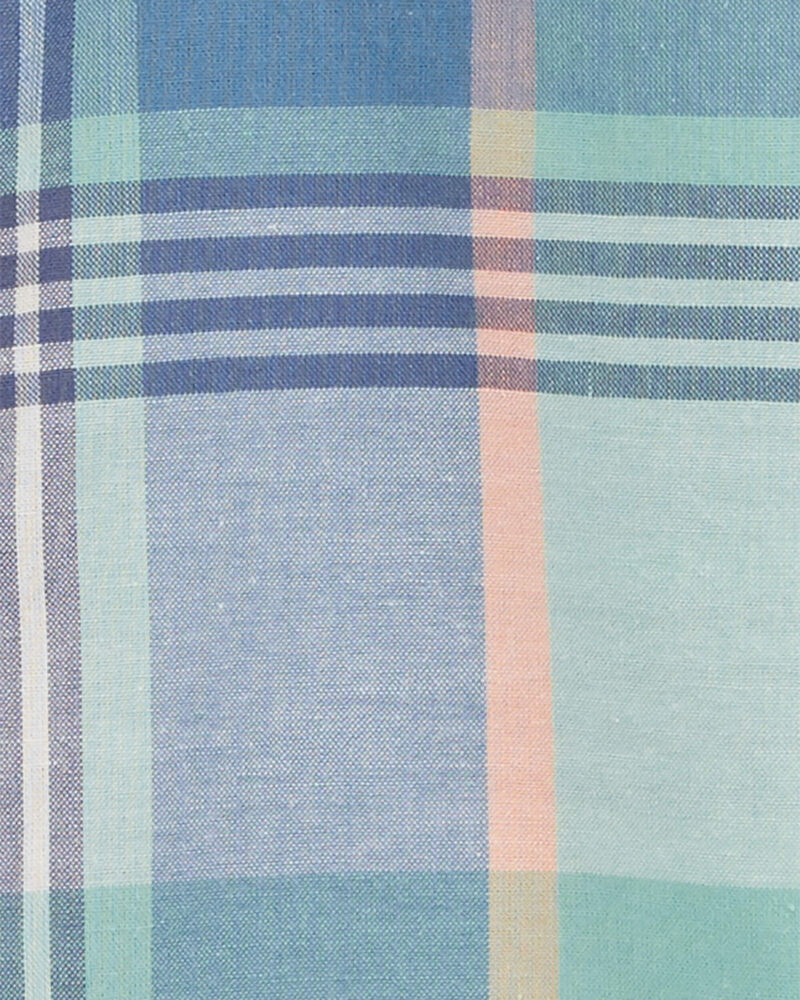 Oshkosh Plaid Button-Front Shirt