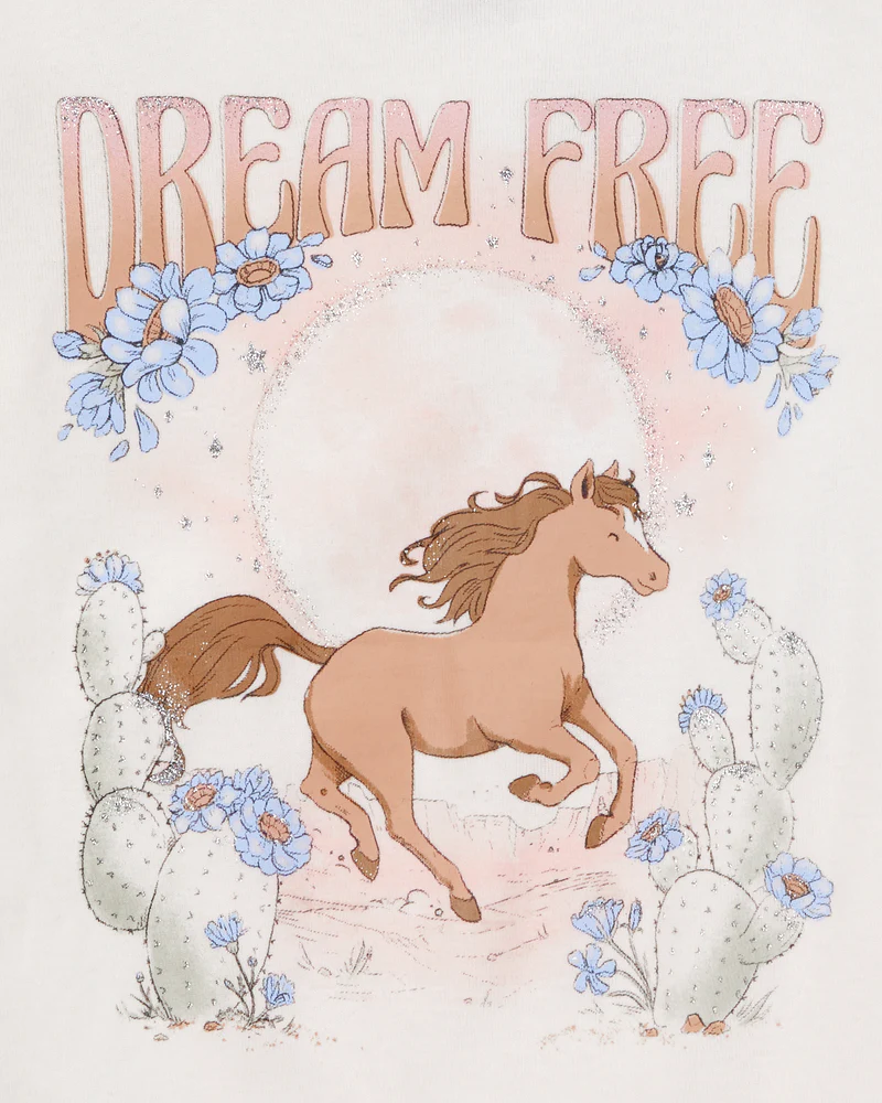 Carter's Kid 4-Piece Horse 100% Snug Fit Cotton Pyjamas