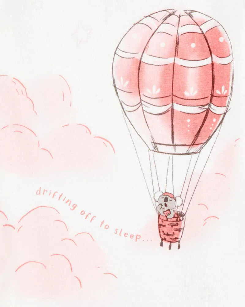 Carter's Baby 4-Piece Air Balloon Cotton Pyjamas