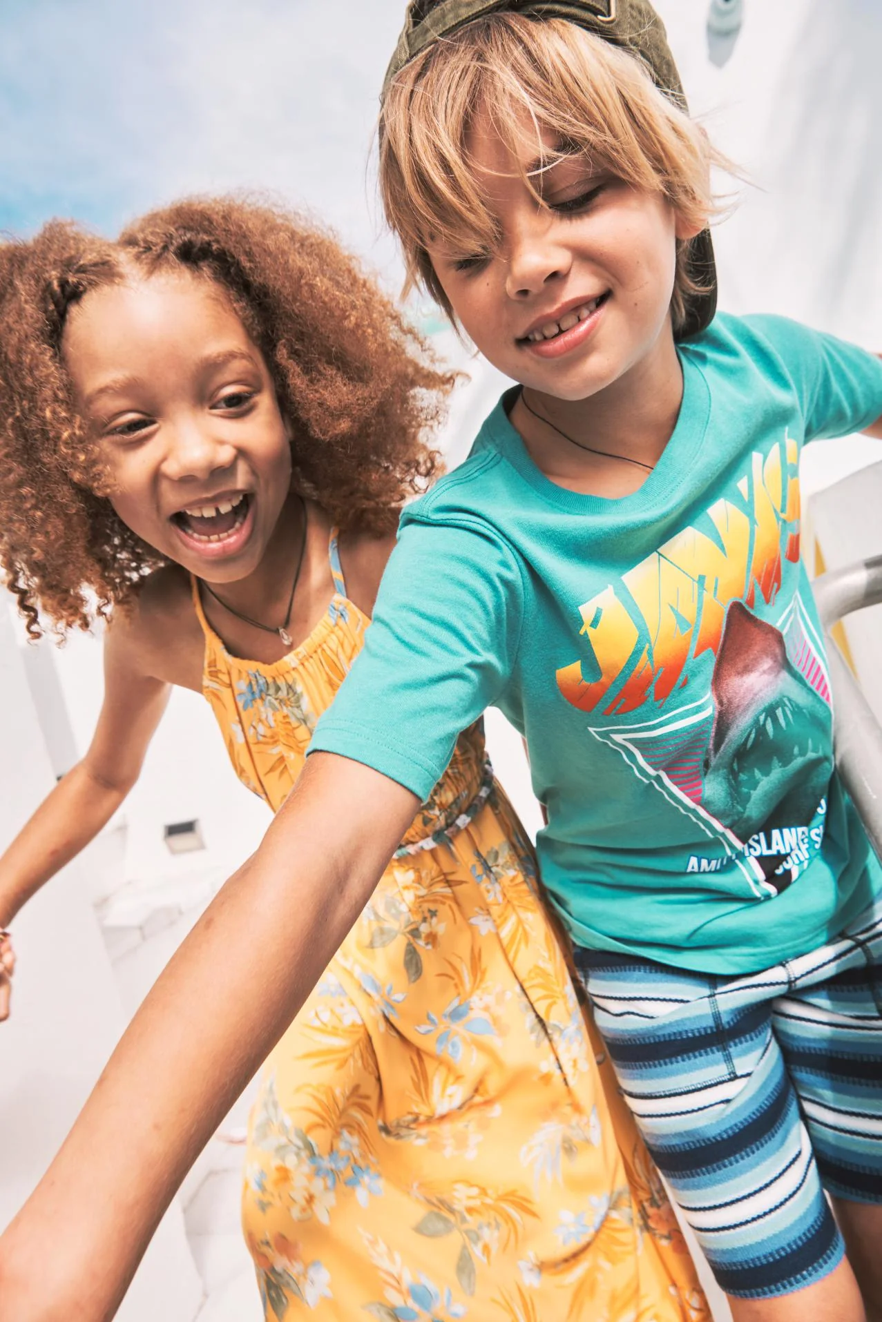 Oshkosh Girls Floral Print Dress