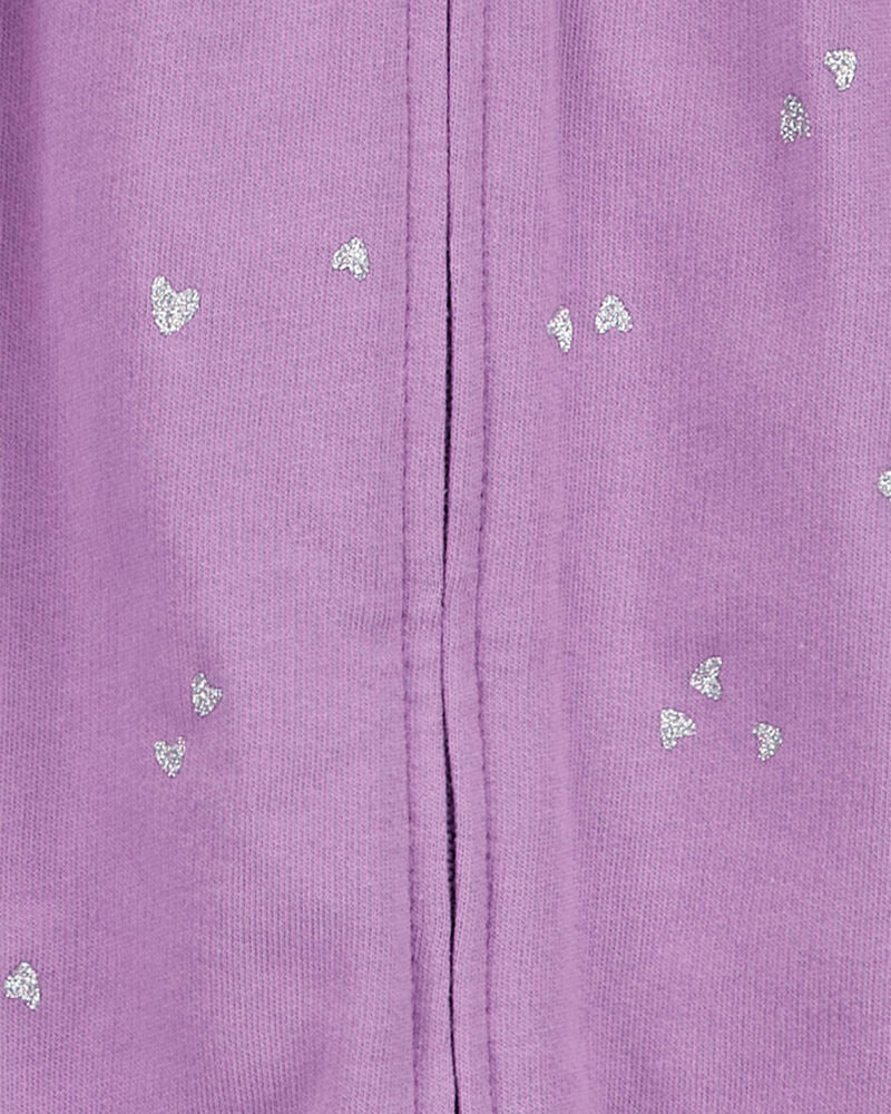 Carter's Baby Long-Sleeve Jumpsuit - Purple