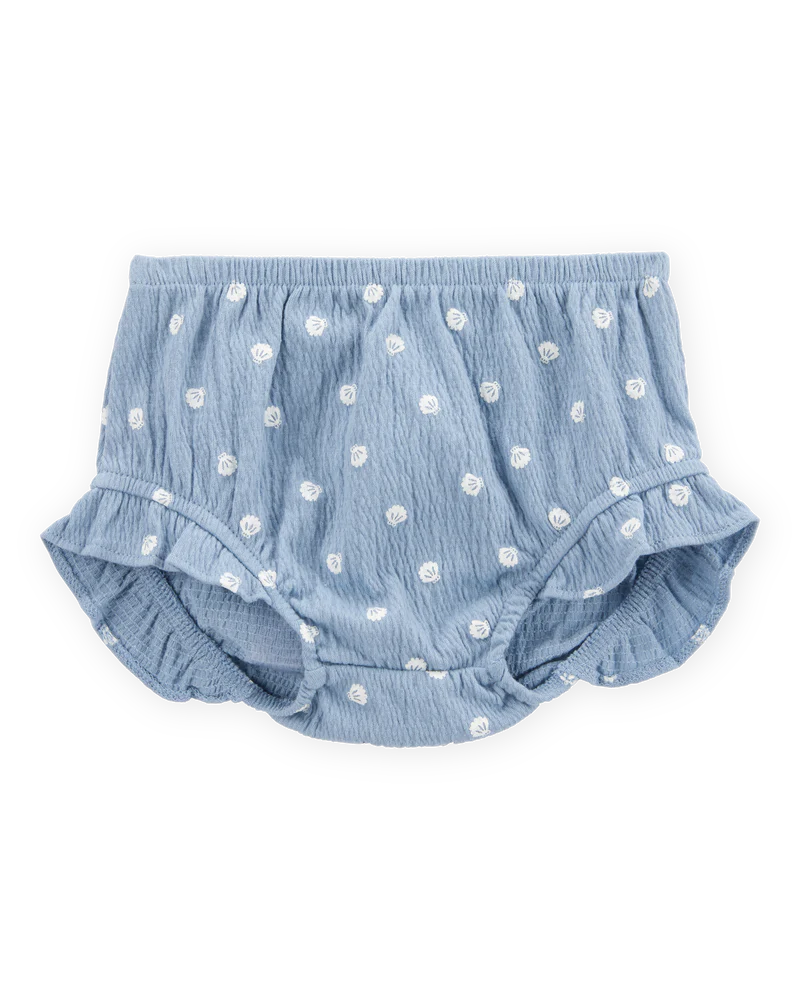 Carter's Baby 3-Piece Shell Print Little Short Set