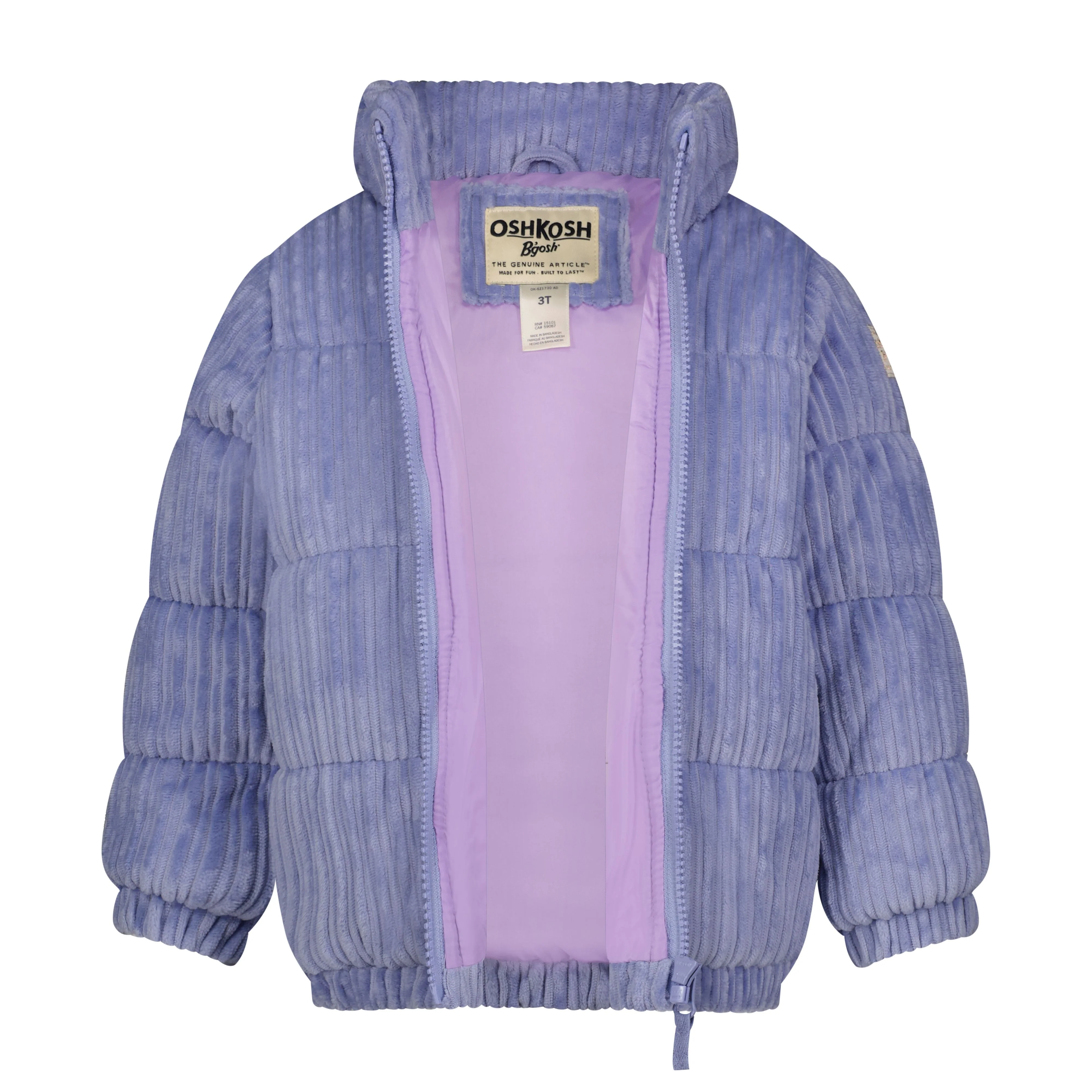 Oshkosh Girl Purple Puffer Jacket