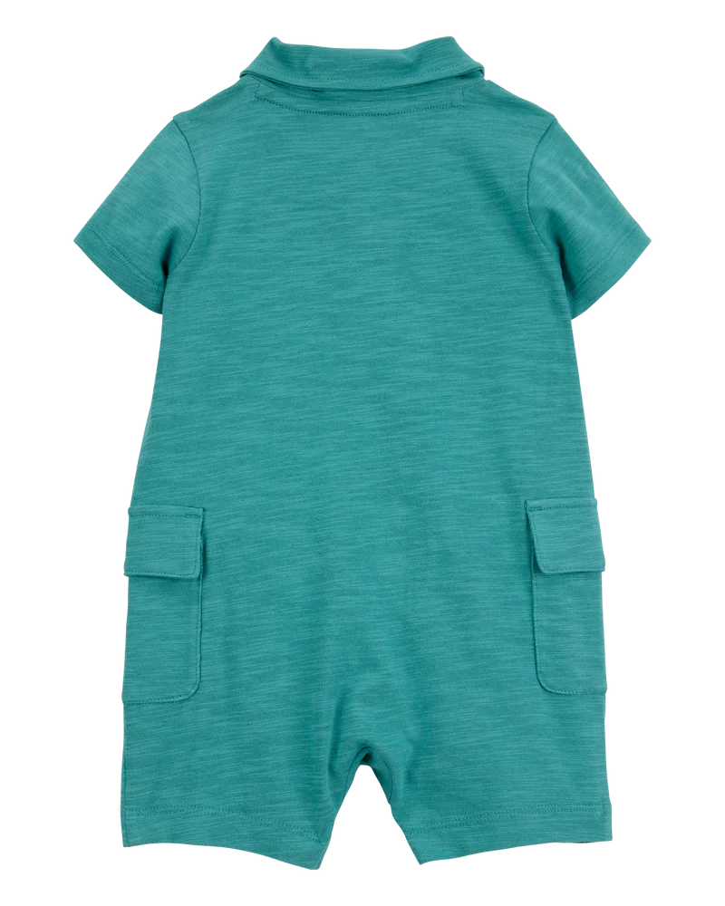 Carter's Baby Polo Cotton Romper