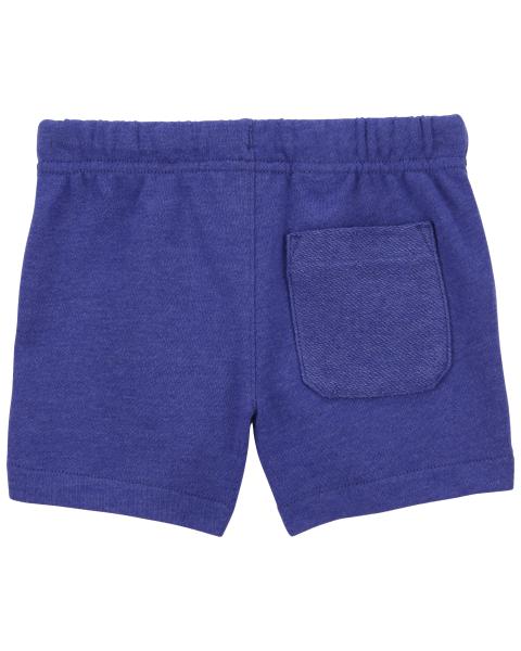 Carter's Toddler Pull-On Reverse Pockets French Terry Shorts