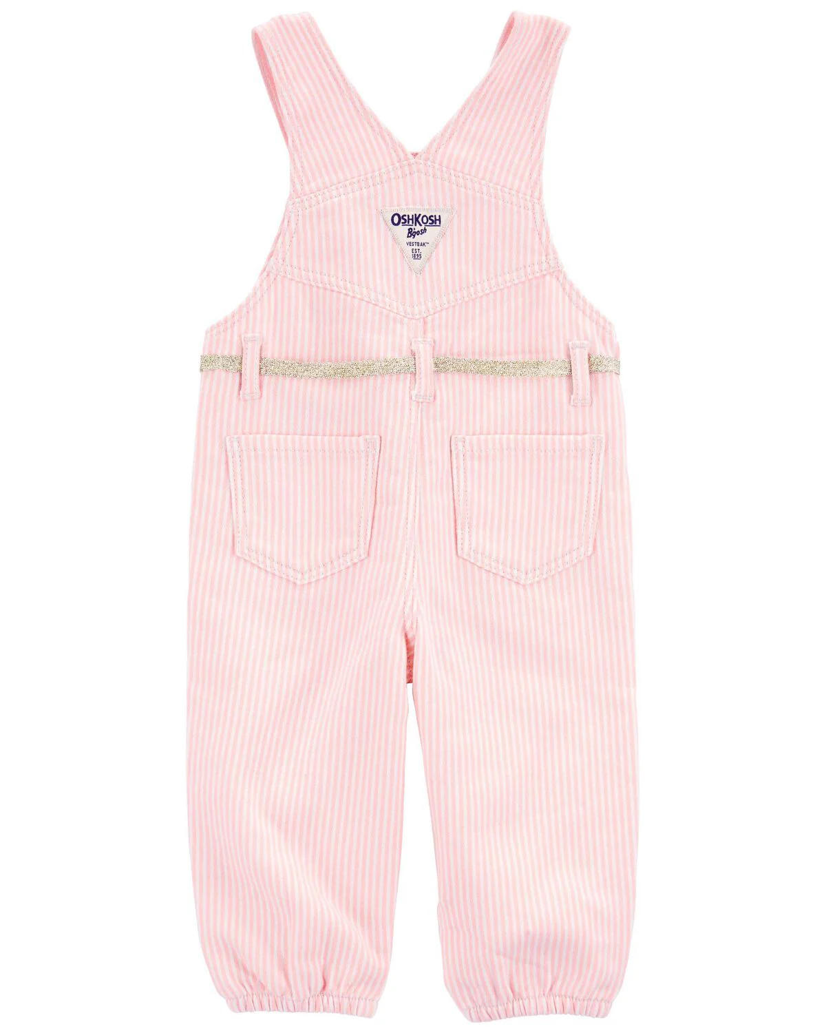 Oshkosh Baby Hickory Stripe Overalls