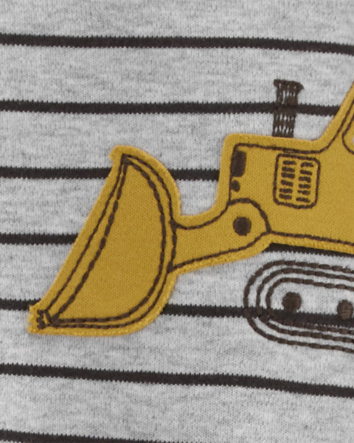 Carter's Baby Construction 2-Way Zip Cotton Blend Sleep & Play