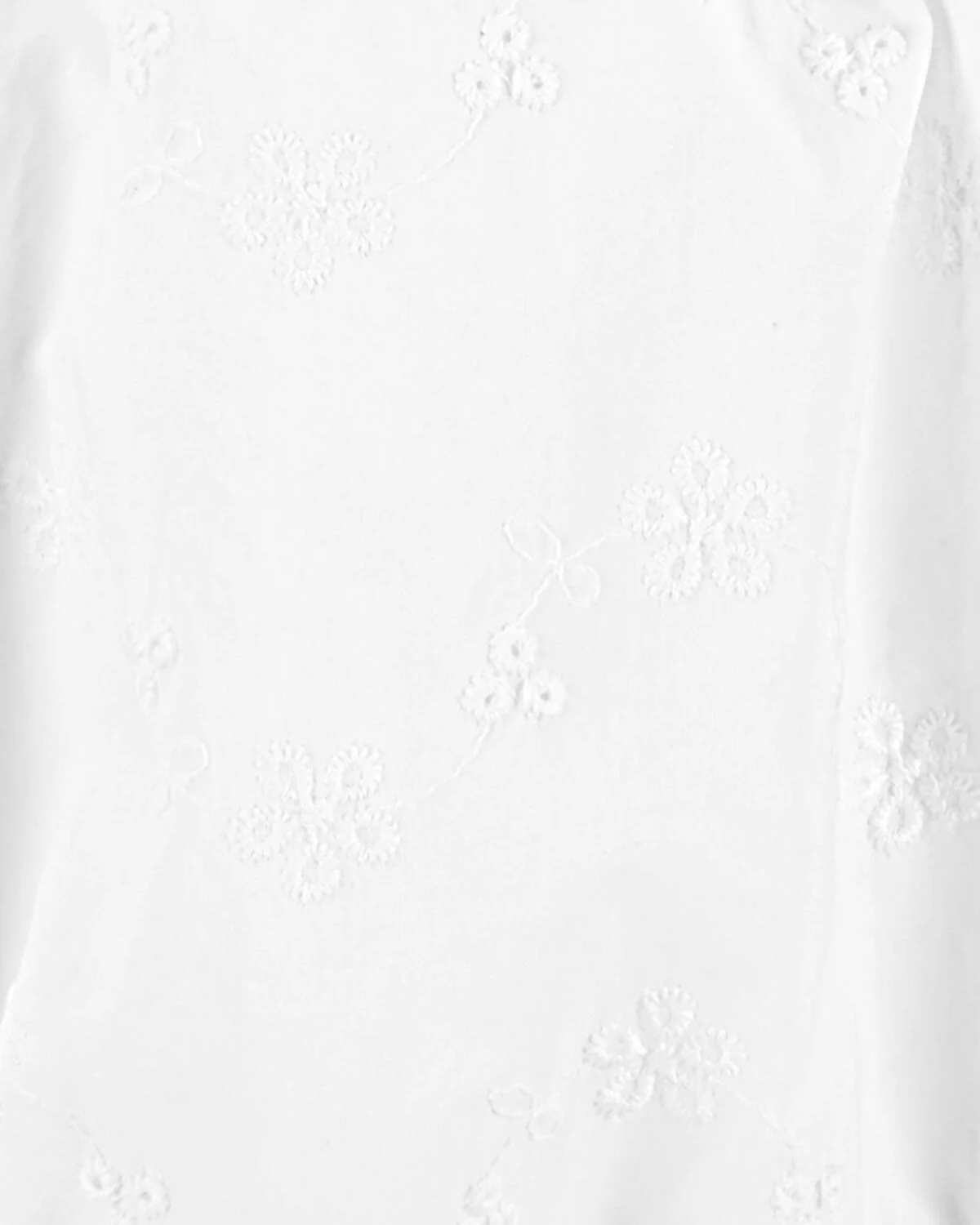 Oshkosh Baby Eyelet Ruffle Bubble Bodysuit