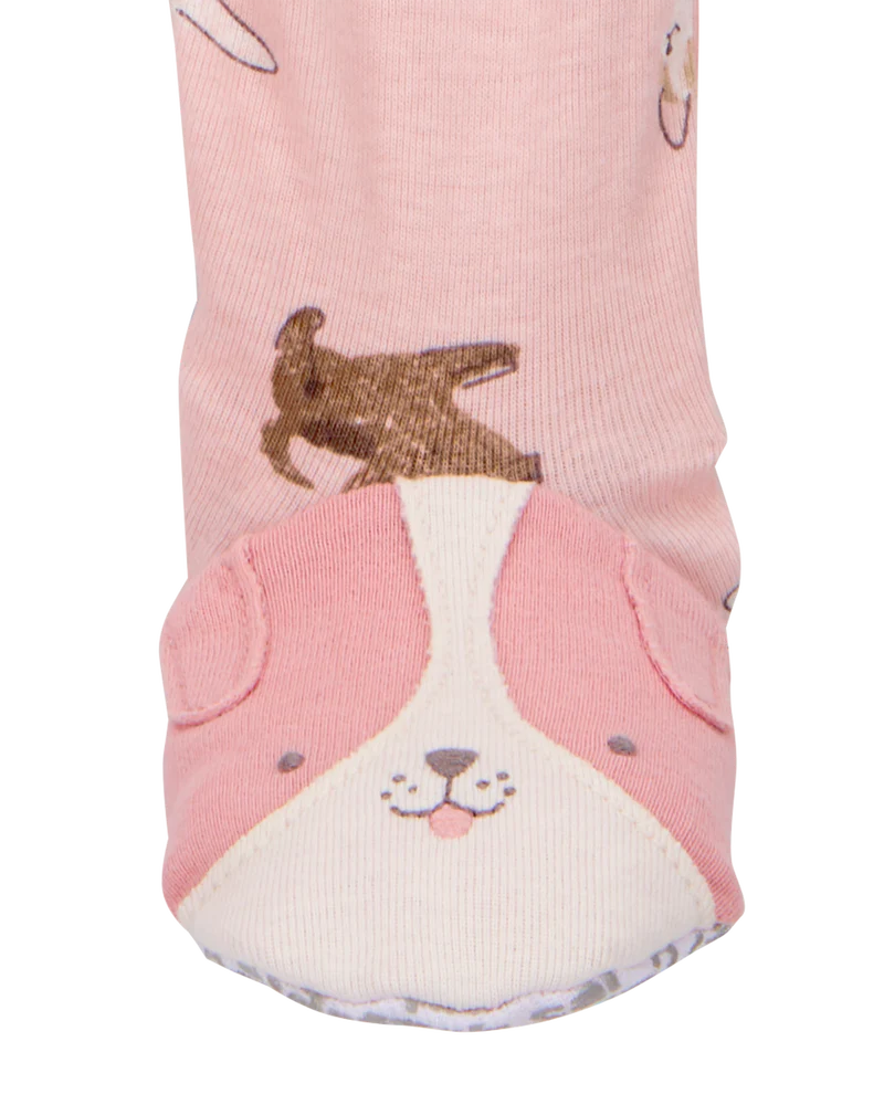 Carter's Baby 1-Piece Dog 100% Snug Fit Cotton Footie Pyjamas