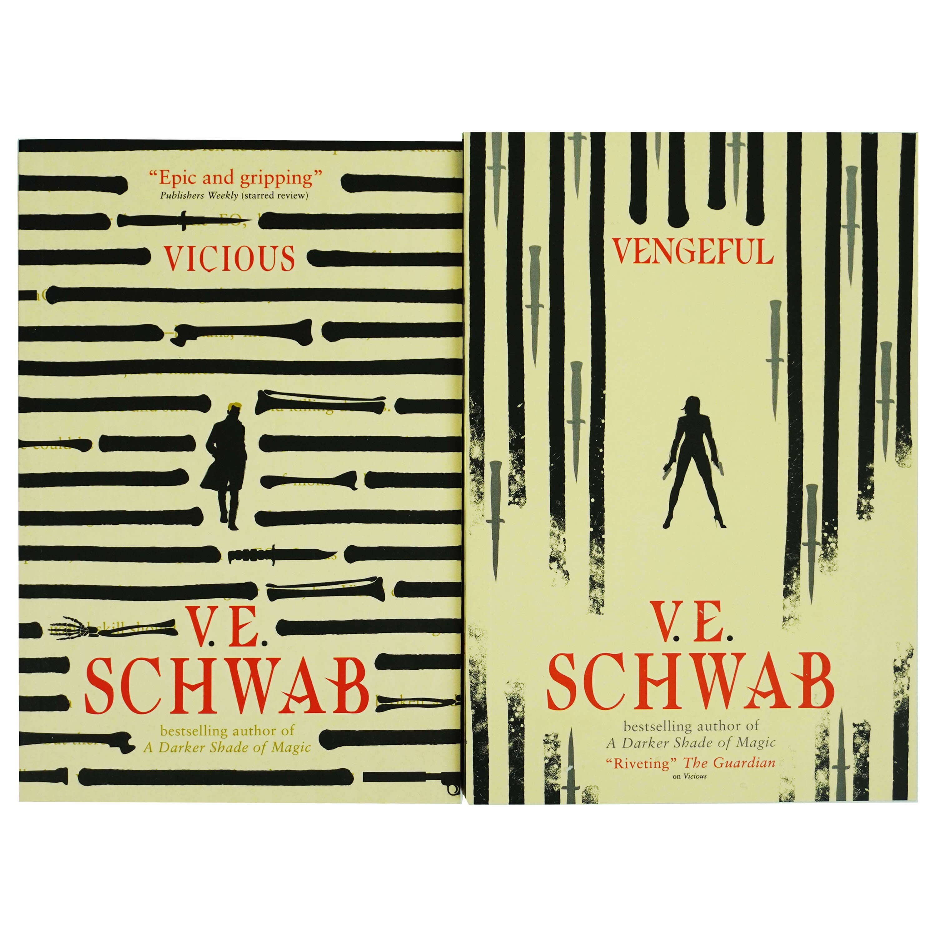 Vicious and Vengeful Slipcase by V.E Schwab 2 Books Collection Set - Fiction - Paperback