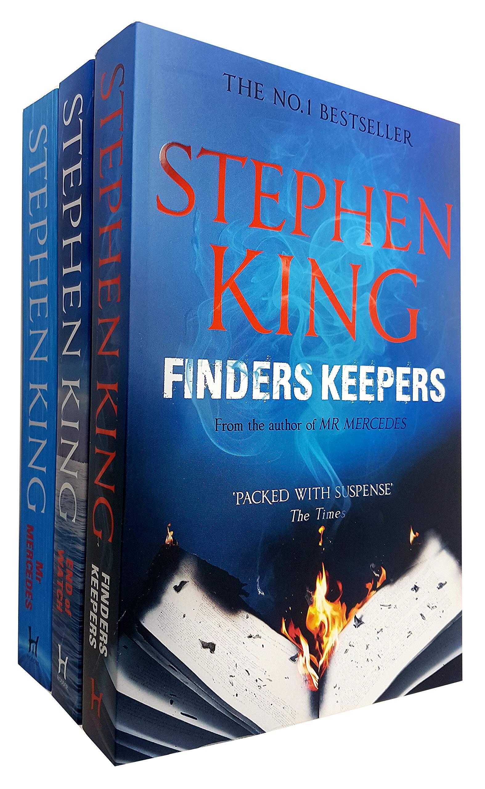The Bill Hodges Trilogy by Stephen King 3 Books Collection Set - Fiction - Paperback