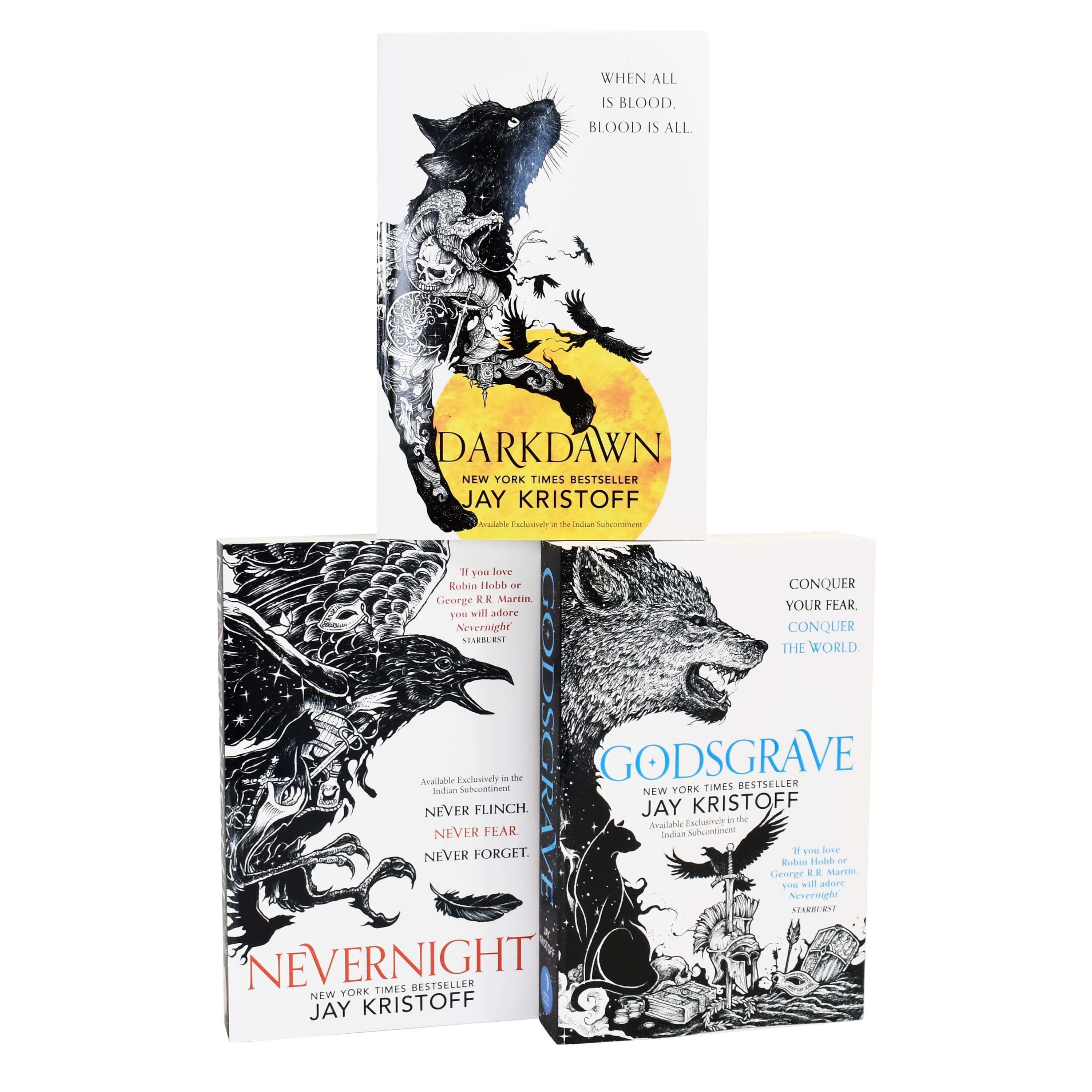 The Nevernight Chronicle by Jay Kristoff 3 Books Collection Set - Fiction - Paperback