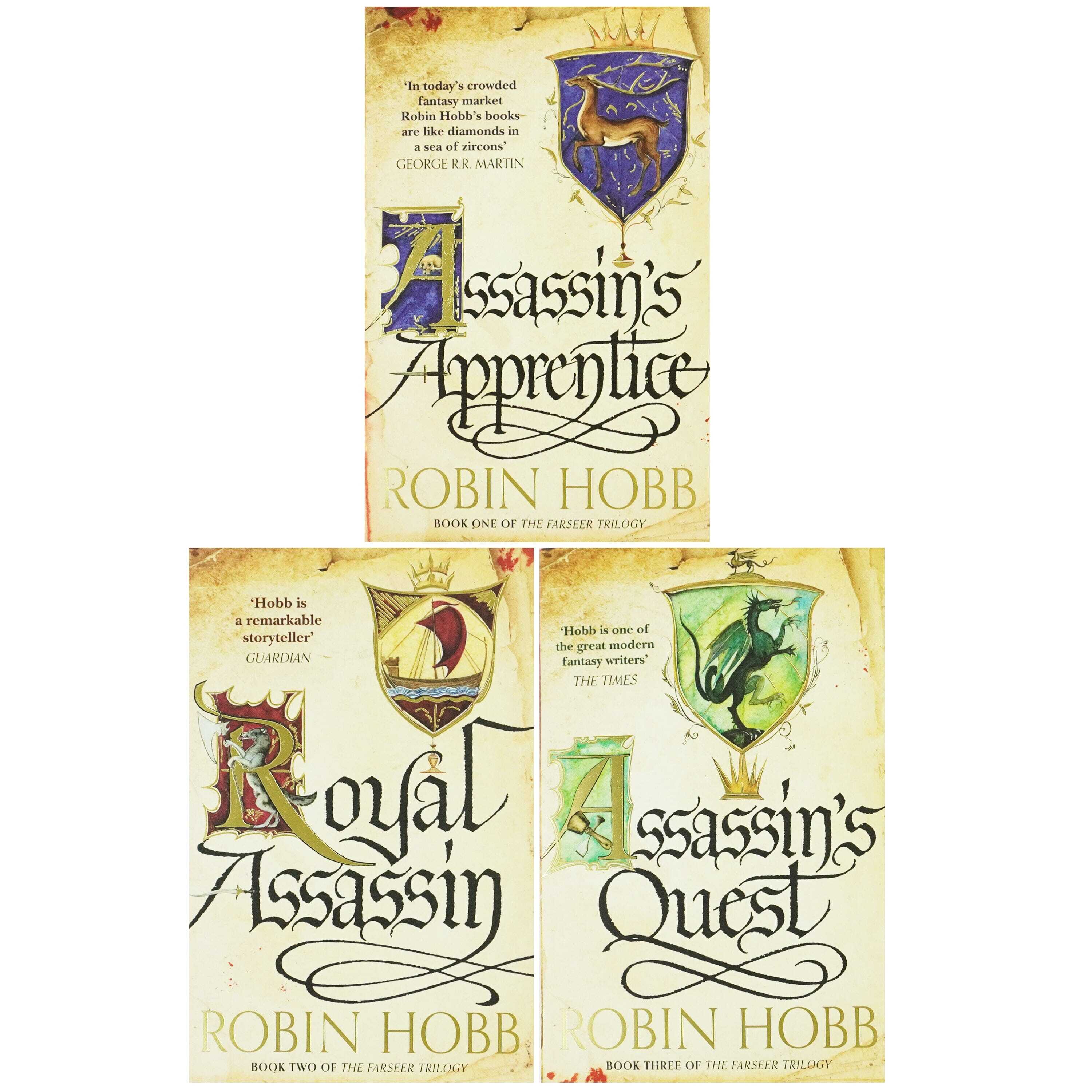 Farseer Trilogy by Robin Hobb 3 Books Collection Set - Fiction - Paperback