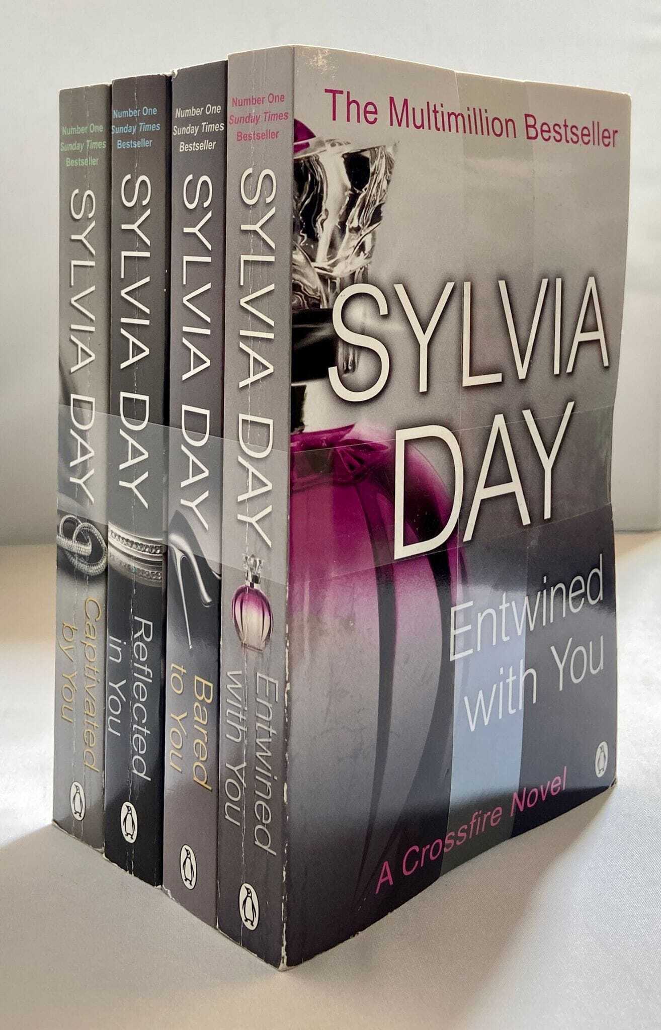 Damaged - Crossfire Series by Sylvia Day 4 Books Collection Set - Fiction - Paperback