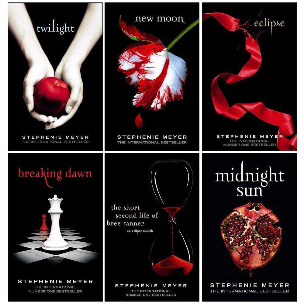 The Twilight Saga Series by Stephenie Meyer 6 Books Complete Collection Set - Age 14+ - Paperback/Hardback