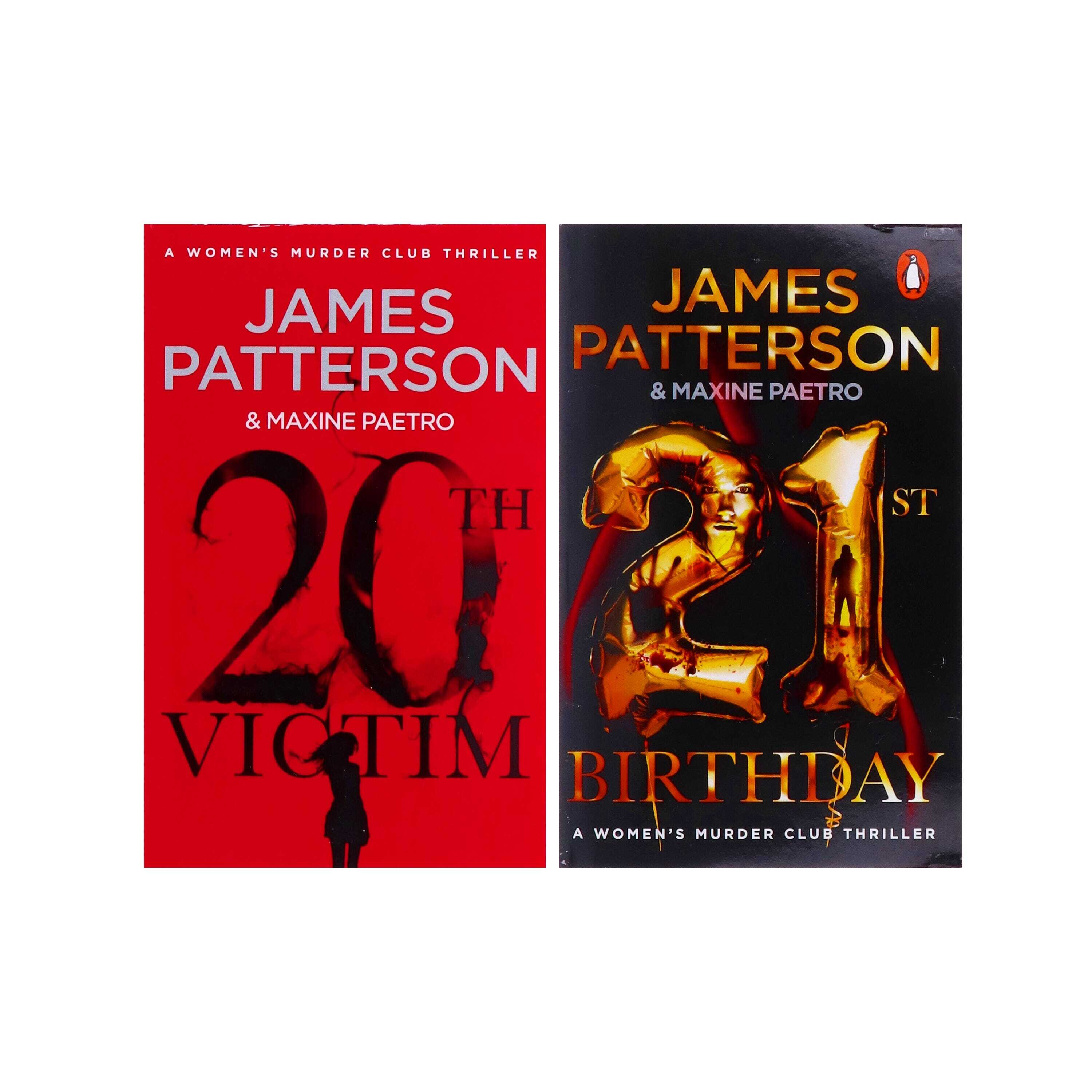 Women's Murder Club Series 20 & 21 by James Patterson: 2 Books Collection Set - Fiction - Paperback