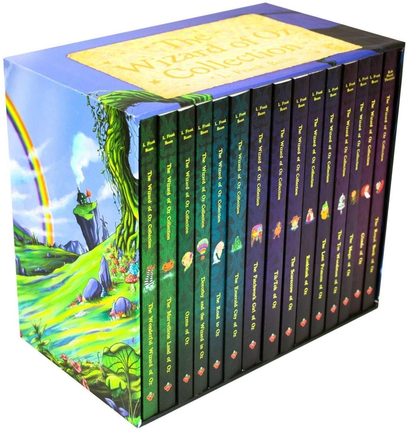 The Wizard of Oz Collection by L. Frank Baum 15 Books Box Set - Ages 9-14 - Paperback