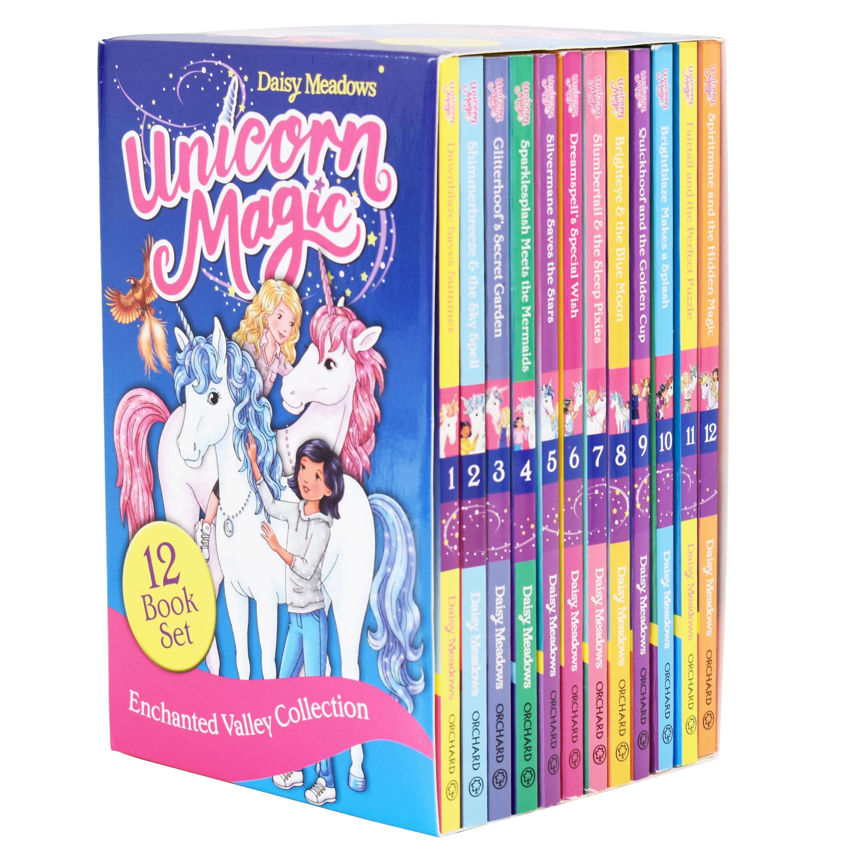 Unicorn Magic Enchanted Valley 12 Books Collection Set By Daisy Meadows - Ages 5-7 - Paperback