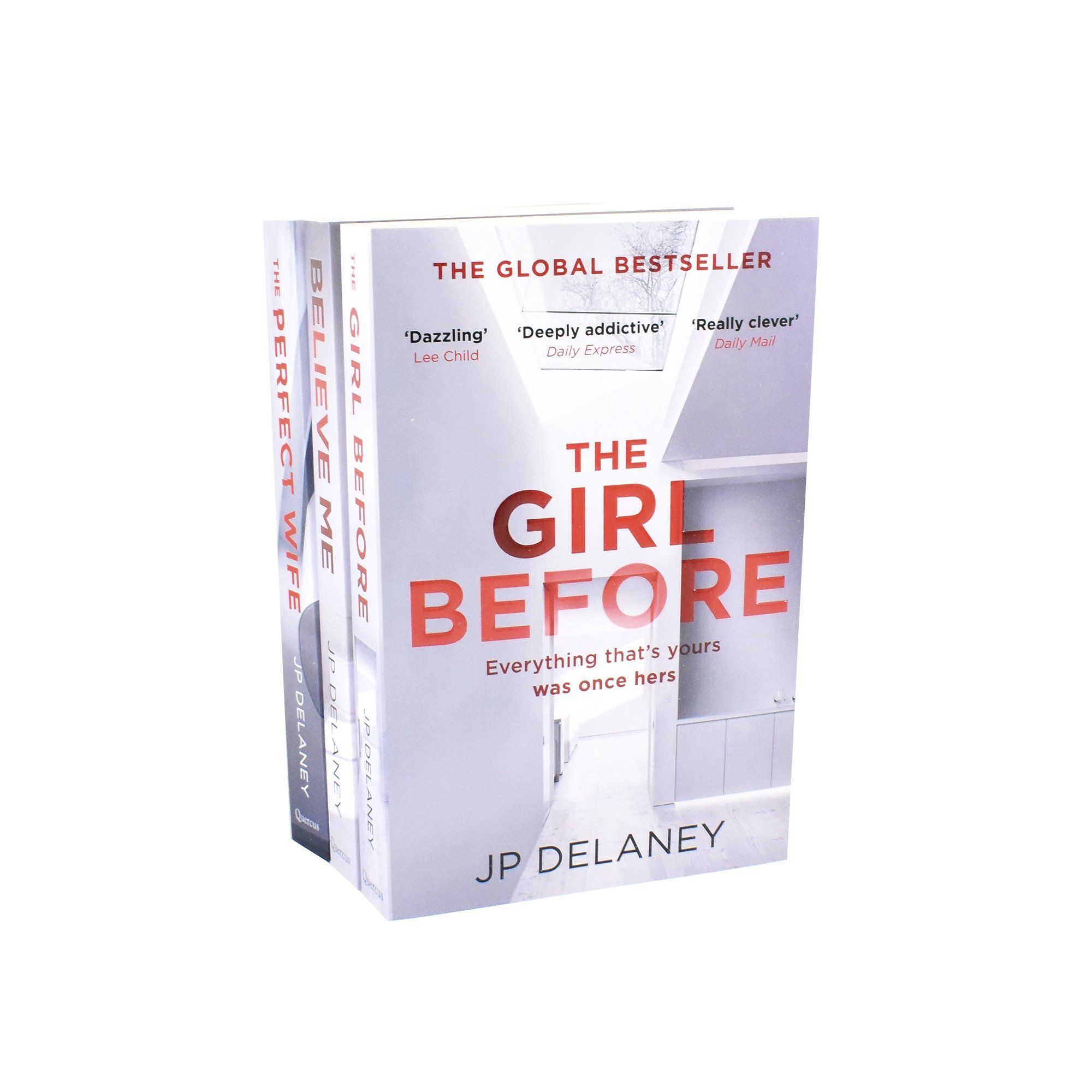 JP Delaney 3 Books Collection Set (The Girl Before, Believe Me & The Perfect Wife) - Adult - Paperback