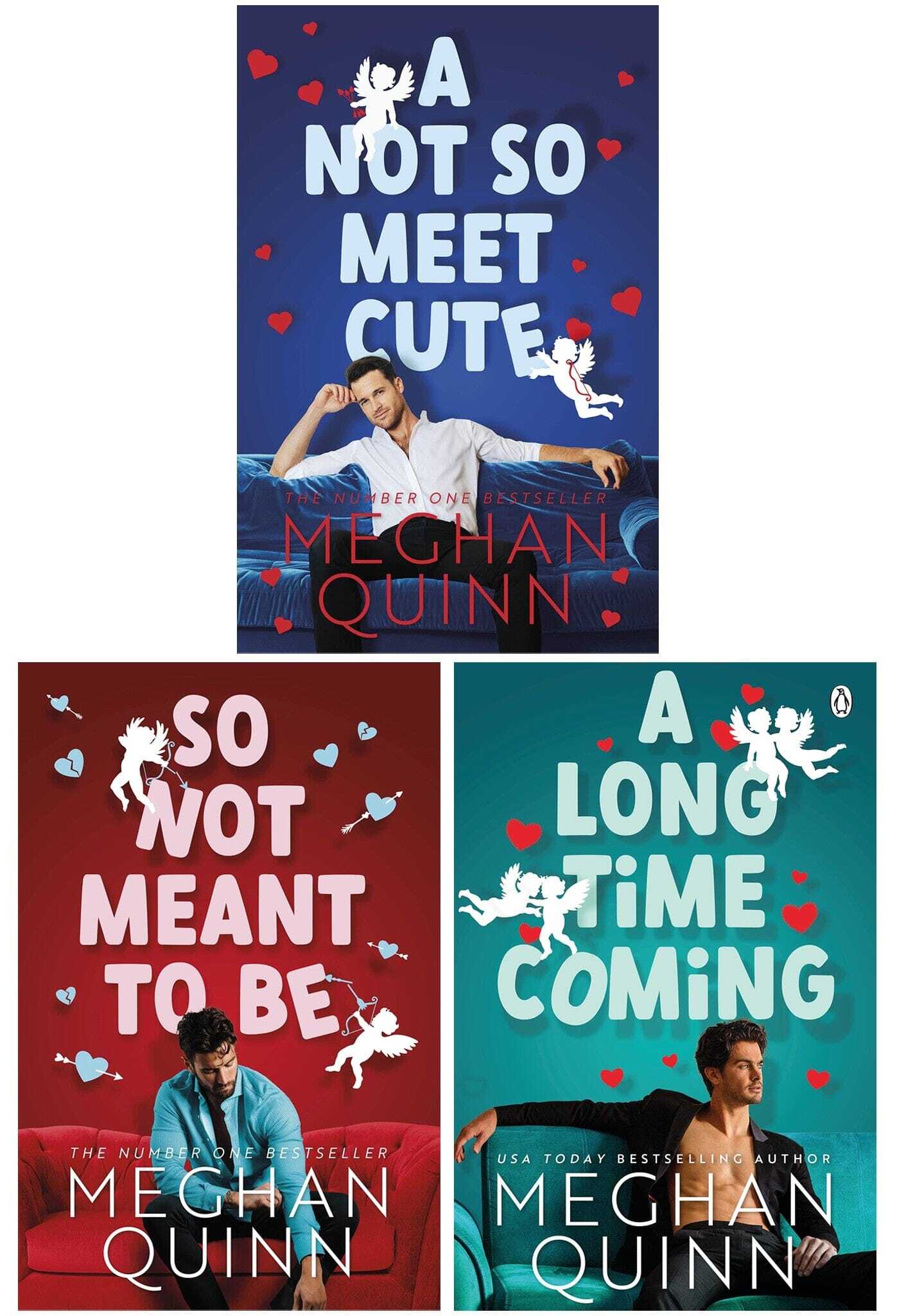 Cane Brothers Series By Meghan Quinn 3 Books Collection Set - Fiction - Paperback