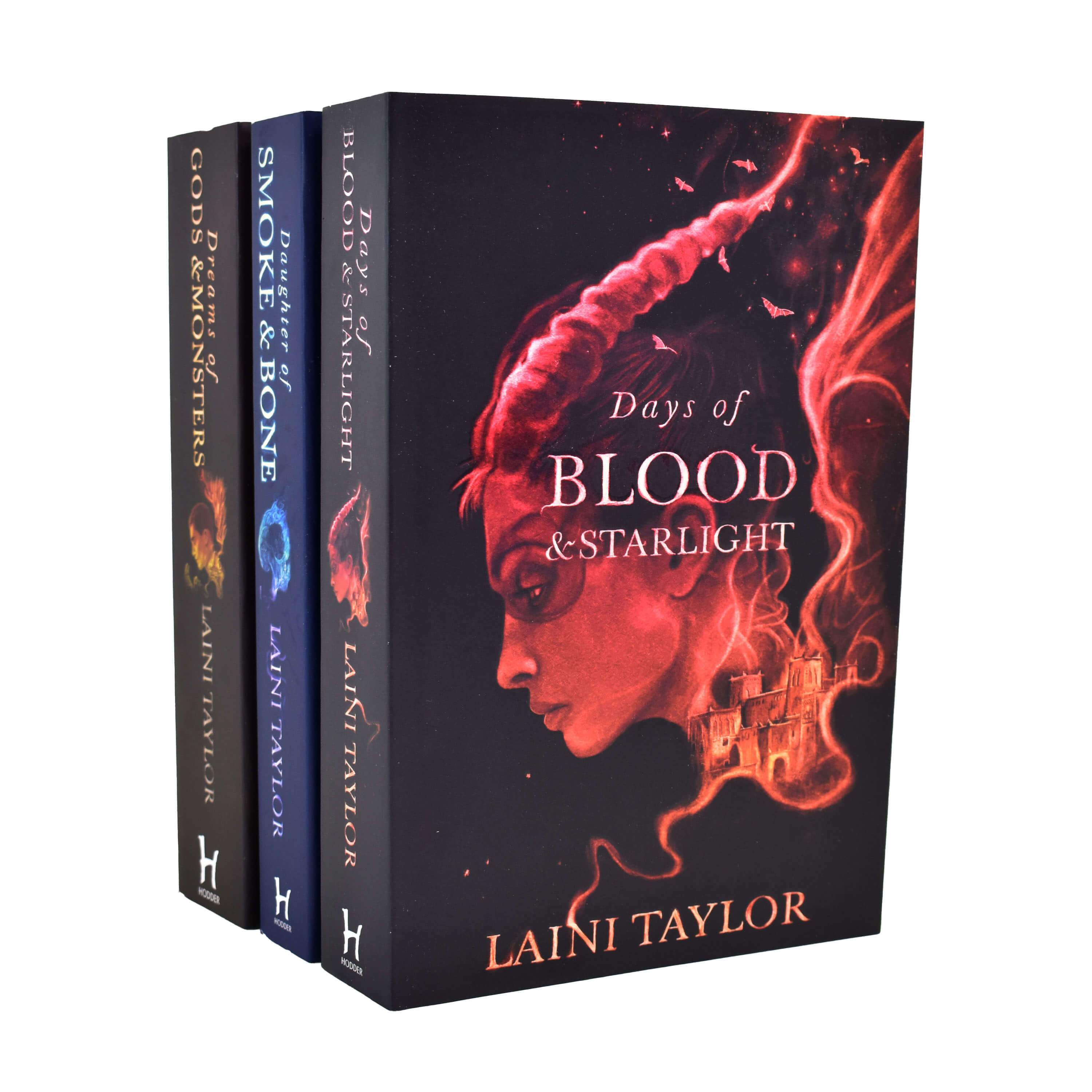 Daughter of Smoke and Bone Trilogy 3 Books Collection By Laini Taylor - Fiction - Paperback