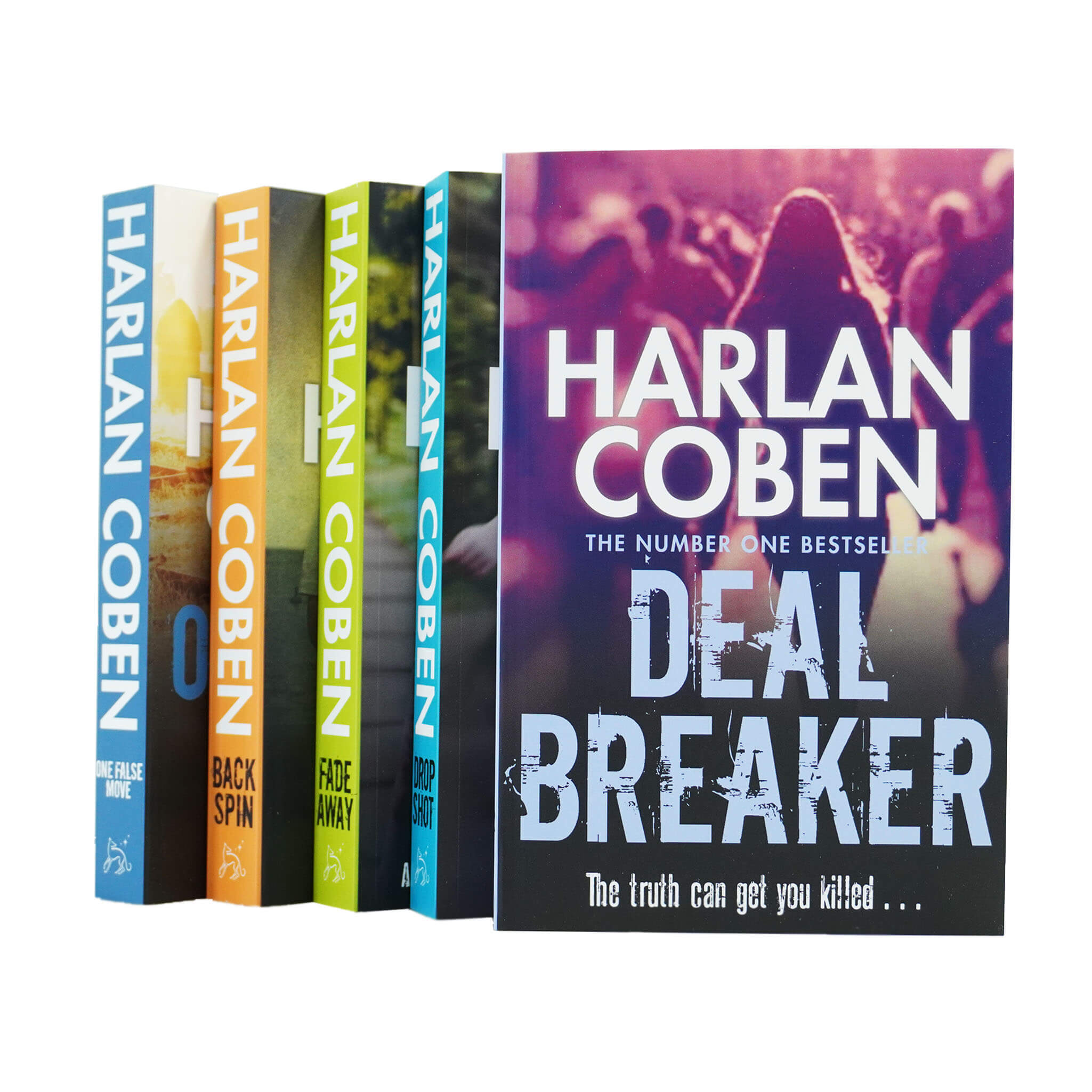 Myron Bolitar Series 1 to 5 Collection 5 Books Set By Harlan Coben - Fiction - Paperback
