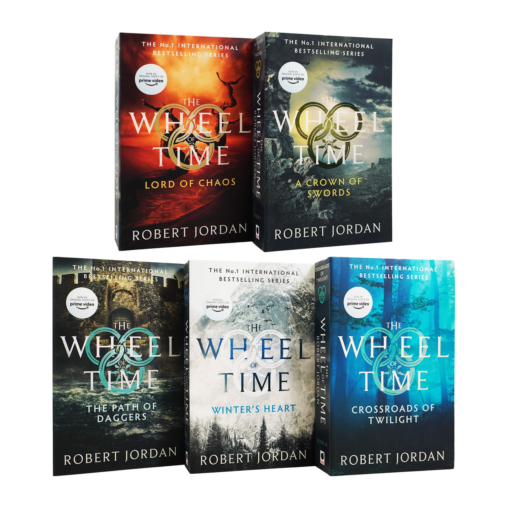 The Wheel of Time by Robert Jordan: Books 6-10 Collection Set - Fiction - Paperback