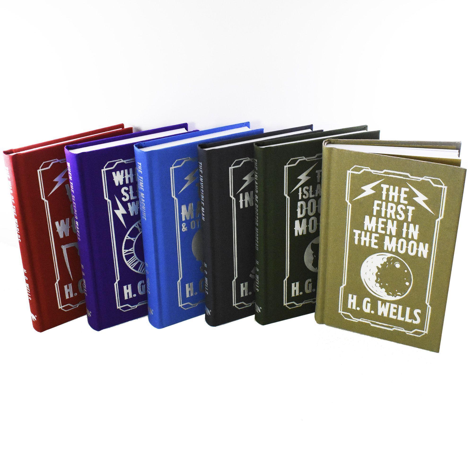 H. G. Wells 6 Books Box Set Collection By Herbert George - Young Adult - Hardback