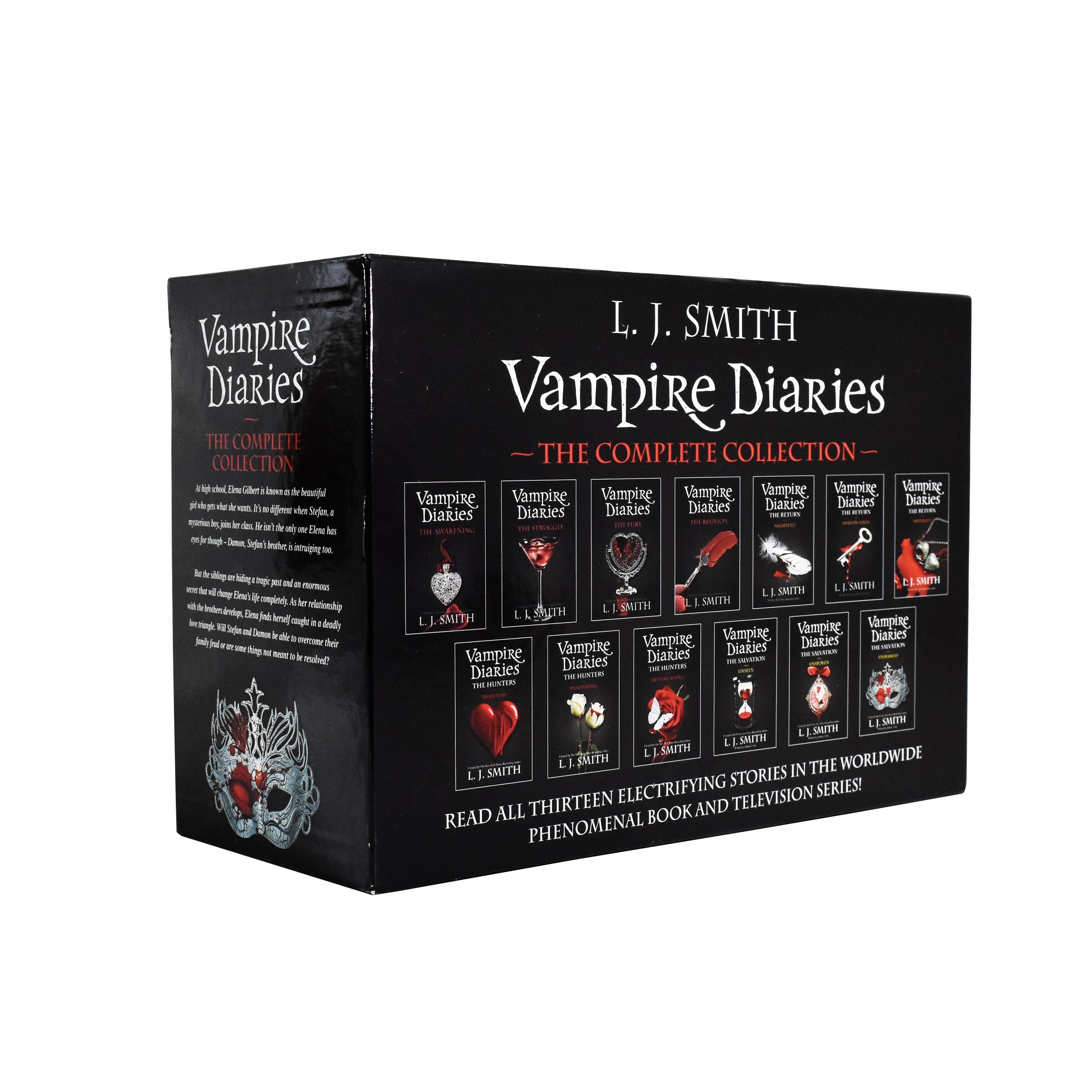 Vampire Diaries The Complete Collection 13 Books Box Set by L. J. Smith - Ages 12+ - Paperback