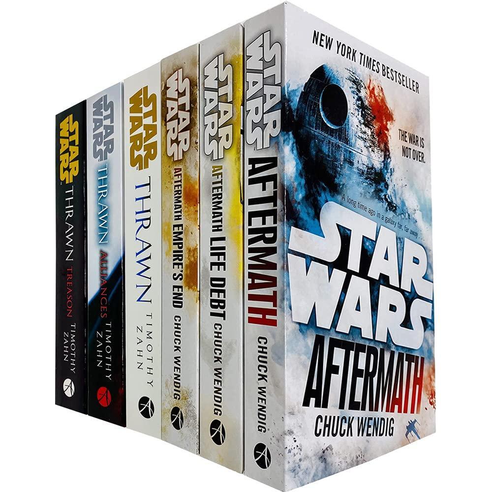 Star Wars: Thrawn & Aftermath Trilogies 6 Books Collection Set ̈C Fiction - Paperback