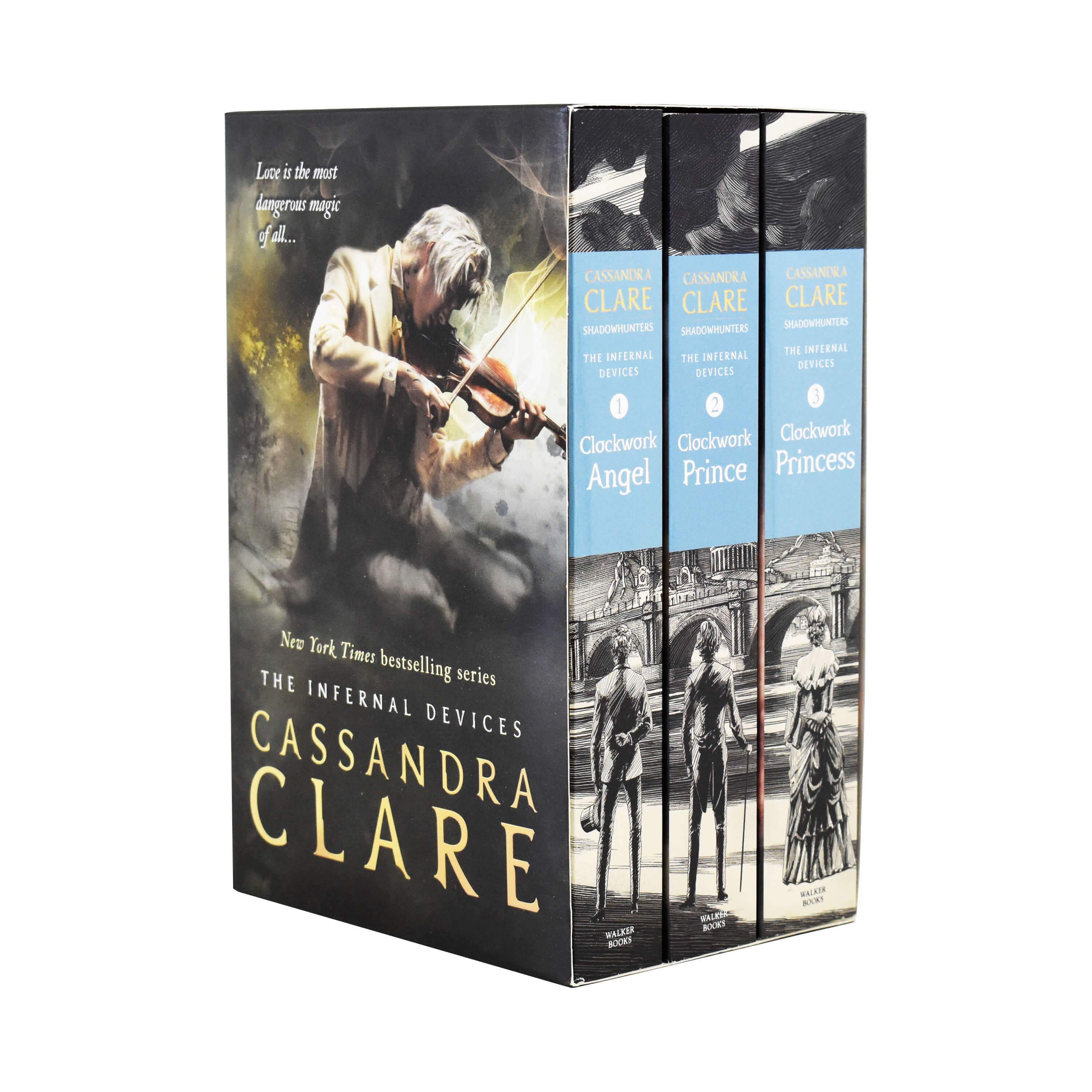 Shadowhunters by Cassandra Clare - The Infernal Devices 3 Books Box Set - Young Adult - Paperback