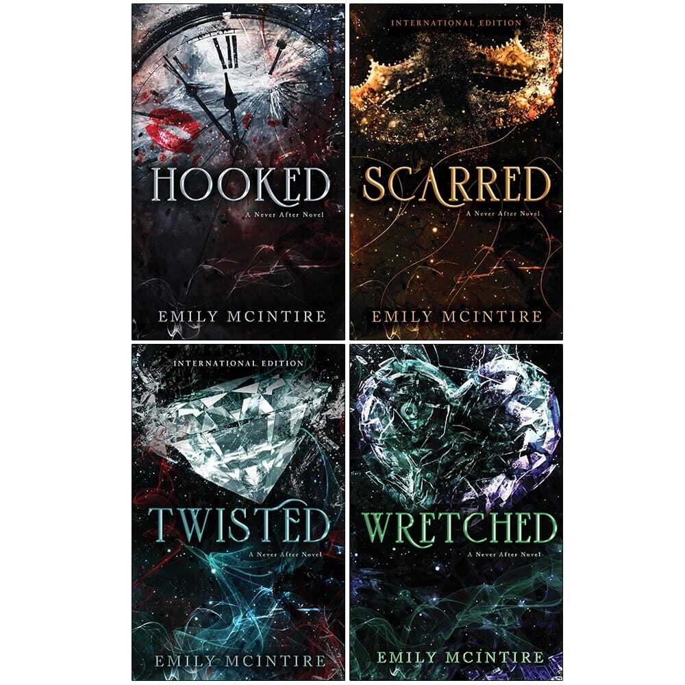 Never After Series by Emily McIntire 4 Books Collection Set - Fiction - Paperback