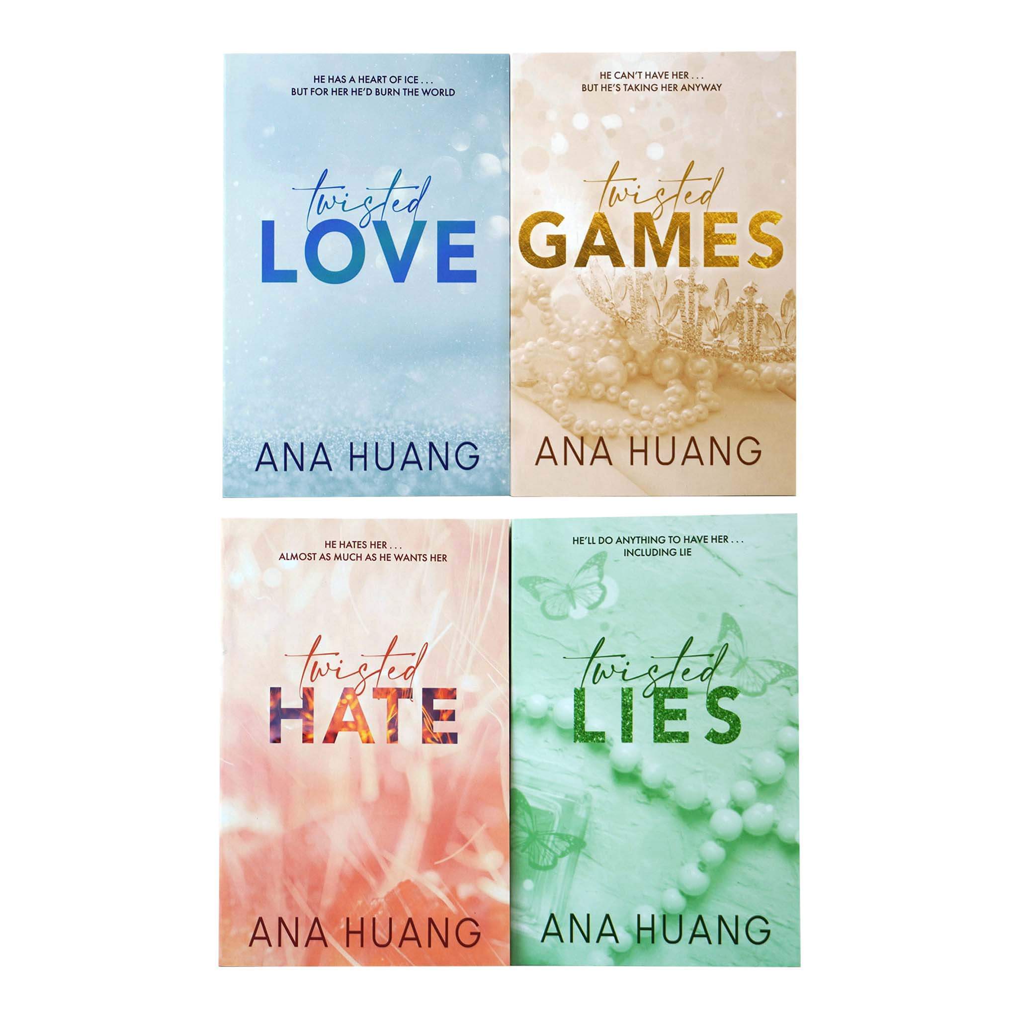 Twisted Series by Ana Huang 4 Books Collection Set - Fiction - Paperback